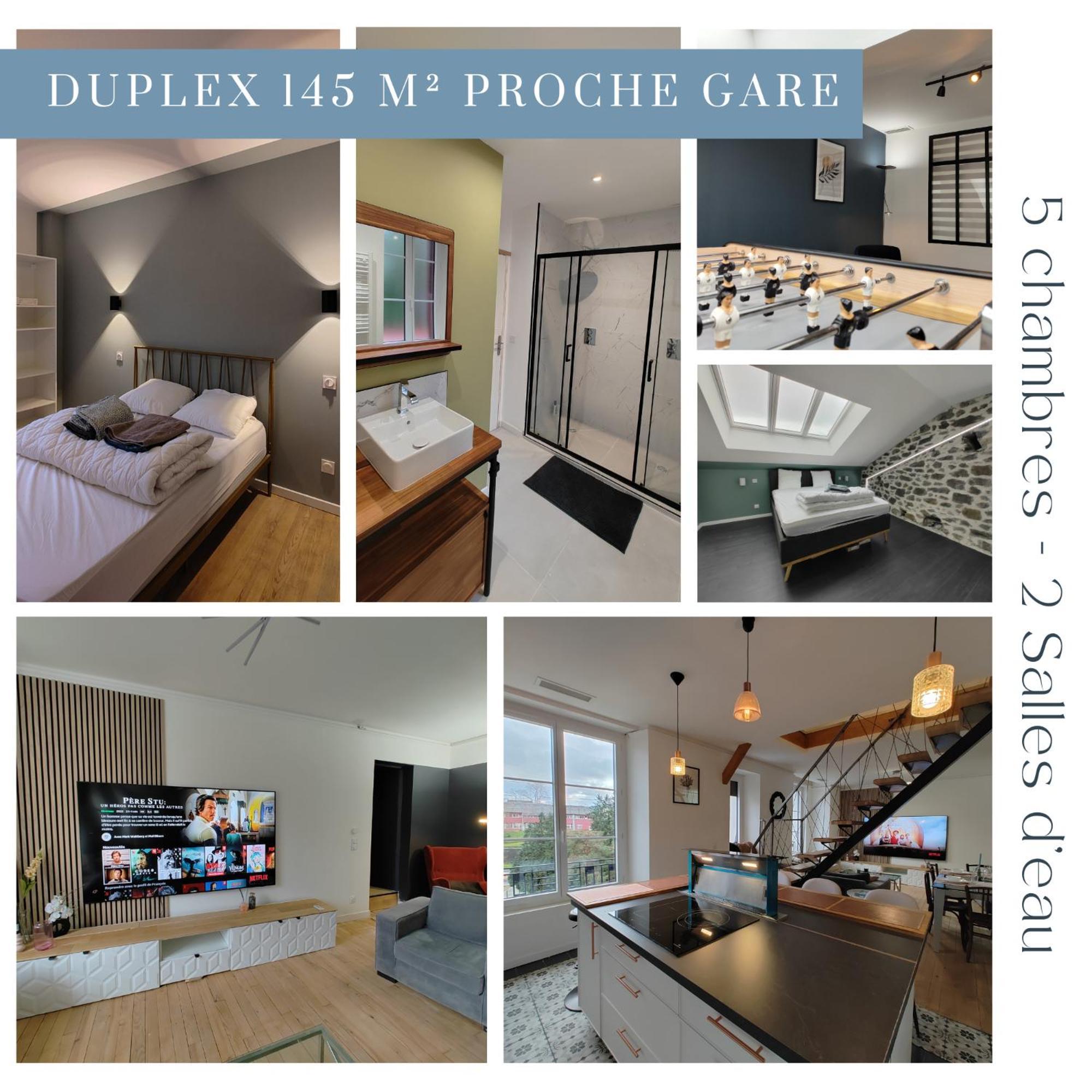 Appartement Magnifique Duplex De 135 M2 Pour Vos Sejours Jusqu'a 10 A Lourdes